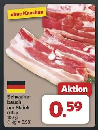 Famila Nord Ost Schweinebauch am Stück Angebot