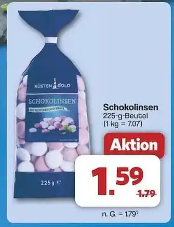 Famila Nord Ost Schokolinsen Angebot