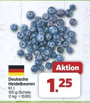 Famila Nord Ost Deutsche Heidelbeeren Angebot