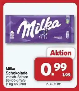 Famila Nord Ost MILKA Schokolade Angebot