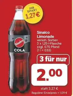 Famila Nord Ost Sinalco Limonade Angebot