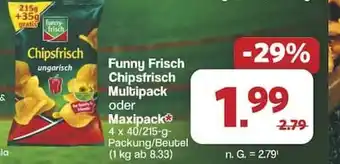Famila Nord Ost Funny Frisch Chipsfrisch Multipack oder Maxipack Angebot