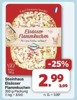 Famila Nord Ost STEINHAUS Elsässer Flammkuchen Angebot