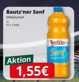 Famila Nord Ost BAUTZ'NER Senf Mittelscharf Angebot