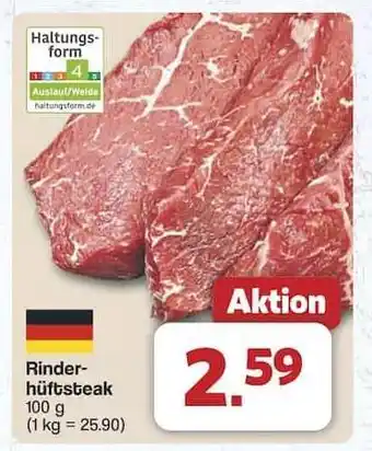 Famila Nord Ost Rinderhüftsteak Angebot