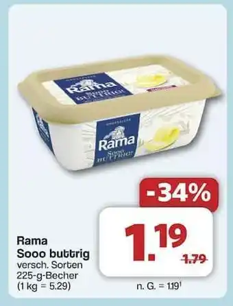 Famila Nord Ost Rama Sooo Buttrig Angebot