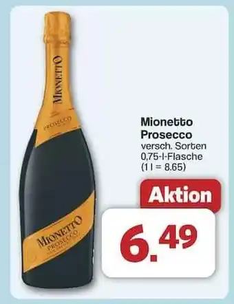 Famila Nord Ost MIONETTO Prosecco Angebot