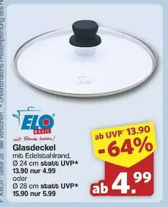 Famila Nord Ost Glasdeckel Angebot