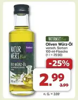 Famila Nord Ost Naturwert Bio Oliven Würz-Öl Angebot