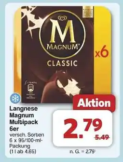 Famila Nord Ost Langnese Magnum Multipack 6er Angebot
