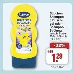Famila Nord Ost Bübchen Shampoo & Duschgel Pikachu Angebot