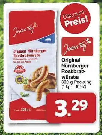 Famila Nord Ost Original Nürnberger Rostbratwürste Angebot