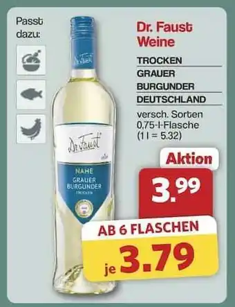 Famila Nord Ost Dr. Faust Weine Angebot
