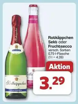 Famila Nord Ost Rotkäppchen Sekt oder Fruchtsecco Angebot