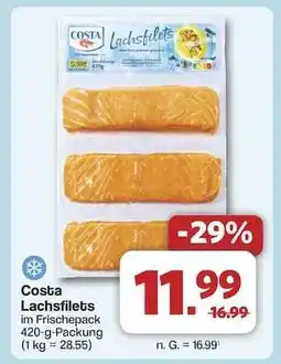 Famila Nord Ost Costa Lachsfilets Angebot