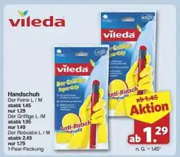 Famila Nord Ost Vileda Handschuh Der Griffige L/M Angebot