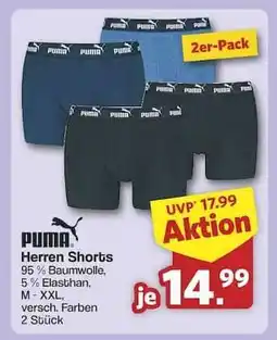 Famila Nord Ost Puma Herren Shorts Angebot