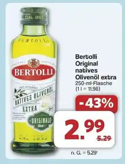 Famila Nord Ost Bertolli Original natives Olivenöl extra Angebot