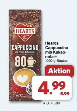 Famila Nord Ost Hearts Cappuccino mit Kakaonote Angebot