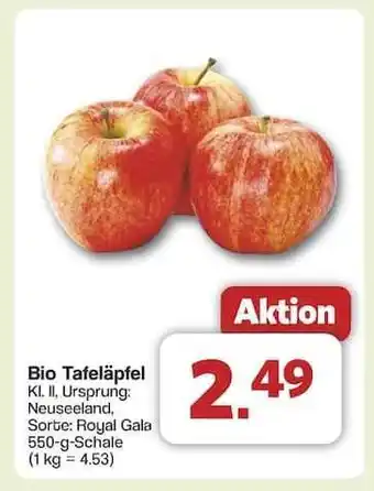 Famila Nord Ost Bio Tafeläpfel Angebot