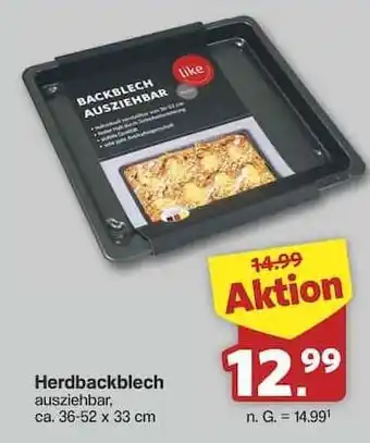 Famila Nord Ost Herdbackblech Angebot