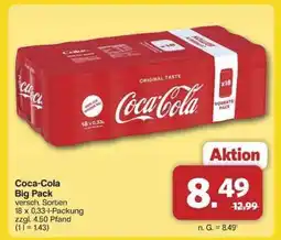 Famila Nord Ost Coca-Cola Big Pack Angebot