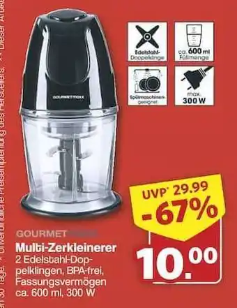 Famila Nord Ost GOURMETmaxx Multi-Zerkleinerer Angebot
