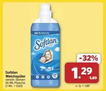 Famila Nord Ost Softlan Weichspüler Angebot