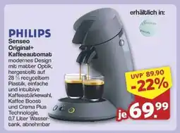 Famila Nord Ost PHILIPS Senseo Original+ Kaffeeautomat Angebot