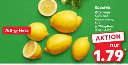 Kaufland Südafrik. Zitronen Angebot