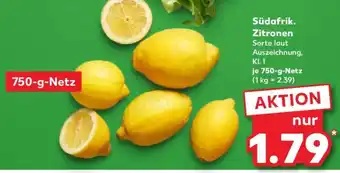 Kaufland Südafrik. Zitronen Angebot