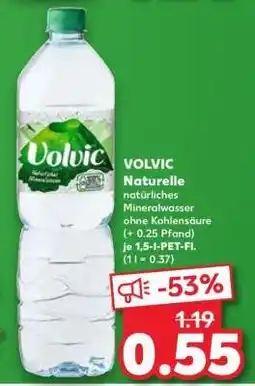 Kaufland VOLVIC Naturelle Angebot