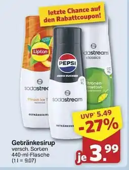 Famila Nord Ost Sodastream Getränkesirup Angebot
