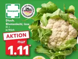 Kaufland Dtsch. Blumenkohl, lose Angebot