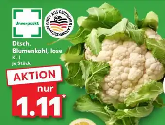 Kaufland Dtsch. Blumenkohl, lose Angebot