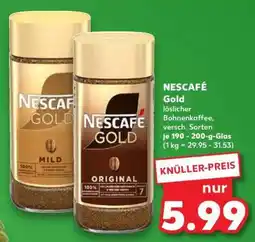 Kaufland Nescafé Gold Angebot