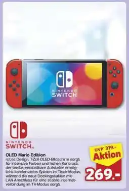 Famila Nord Ost Nintendo Switch OLED Mario Edition Angebot