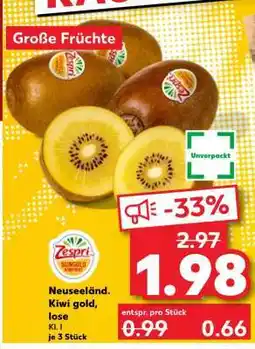 Kaufland Neuseeländ. Kiwi gold, lose Angebot