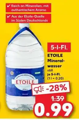 Kaufland ETOILE Mineralwasser still Angebot