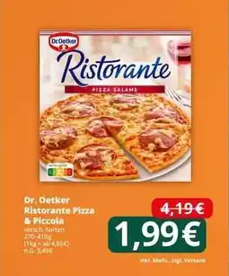 Famila Nord Ost Dr. Oetker Ristorante Pizza & Piccola Angebot