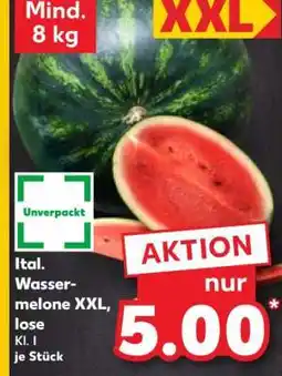 Kaufland Ital. Wassermelone XXL, lose Angebot
