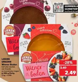 Kaufland LIEKEN URKORN Wiener Boden Angebot