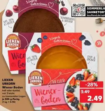 Kaufland LIEKEN URKORN Wiener Boden Angebot