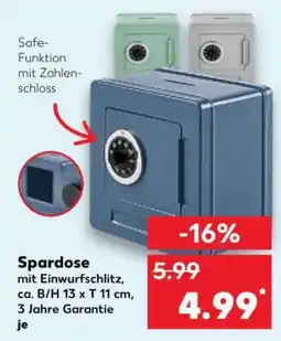 Kaufland Spardose Angebot