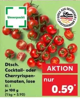 Kaufland Dtsch. Cocktail- oder Cherryrispentomaten, lose Angebot