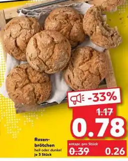 Kaufland Rosenbrötchen Angebot