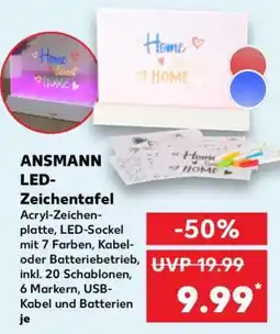 Kaufland ANSMANN LED-Zeichentafel Angebot