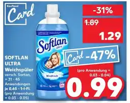 Kaufland SOFTLAN ULTRA Weichspüler Angebot