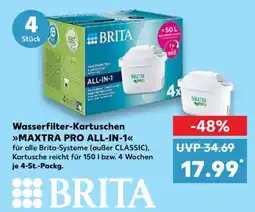 Kaufland Wasserfilter-Kartuschen MAXTRA PRO ALL-IN-1 Angebot