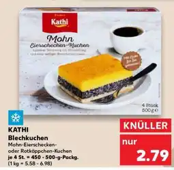 Kaufland Kathi Blechkuchen Angebot